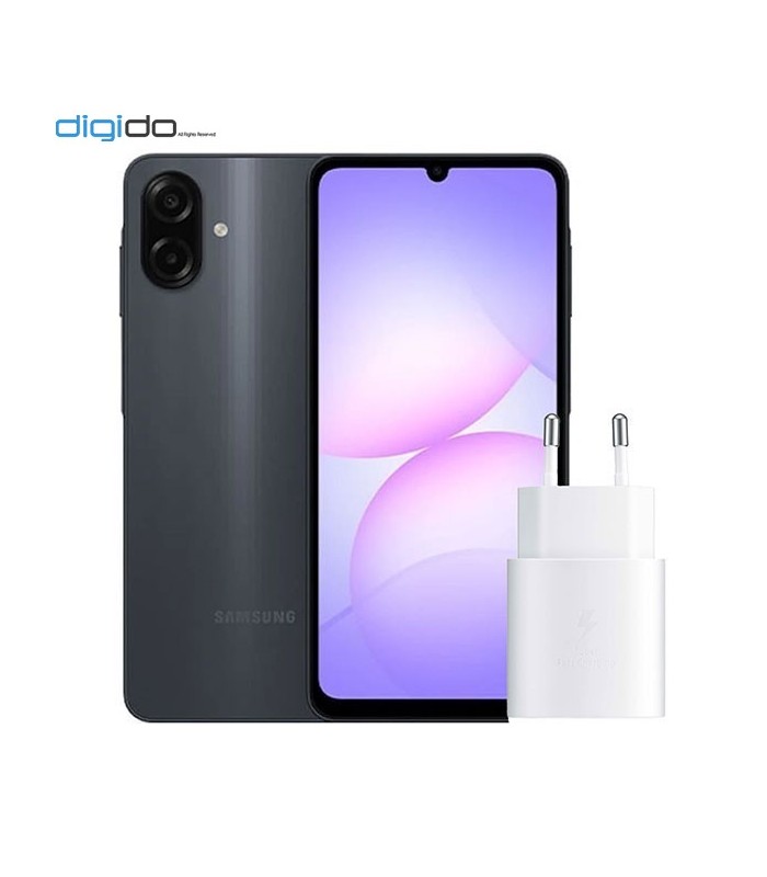 گوشی موبایل سامسونگ مدل Galaxy A07 دو سیم کارت ظرفیت 4/64 گیگابایت -نسخه با شارژر داخل جعبه