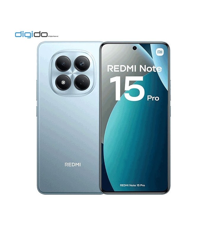 گوشی موبایل شیائومی مدل Redmi Note 15 Pro 4G دو سیم کارت ظرفیت 8/256 گیگابایت - رنگ آبی