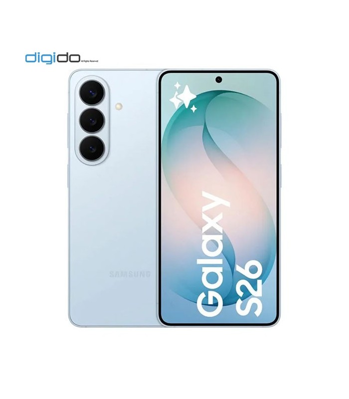 گوشی موبایل سامسونگ مدل Galaxy S26 دو سیم کارت ظرفیت 12/256 گیگابایت - آبی آسمانی