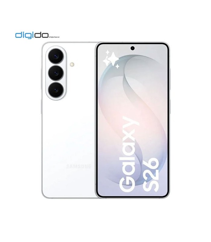 گوشی موبایل سامسونگ مدل Galaxy S26 دو سیم کارت ظرفیت 12/256 گیگابایت - سفید