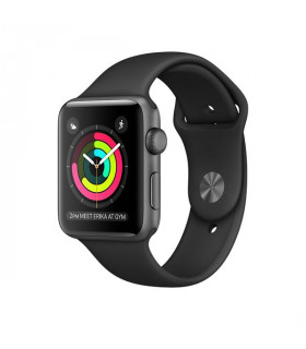 ساعت هوشمند اپل واچ سري 2 مدل 42mm Space Gray Aluminum Case with Black Sport Band