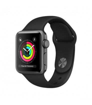 Apple watch black deals band 38mm