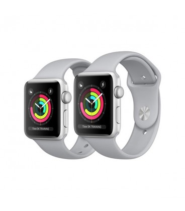 ساعت هوشمند اپل واچ 3 مدل 42mm Silver Aluminium Case with Fog Sport Band
