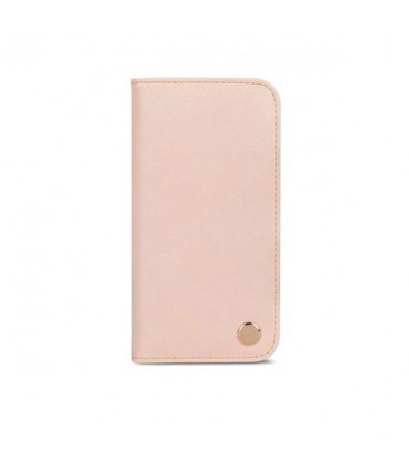 کیف کلاسوری موشی مدل overture luna pink مناسب برای گوشی iphone x
