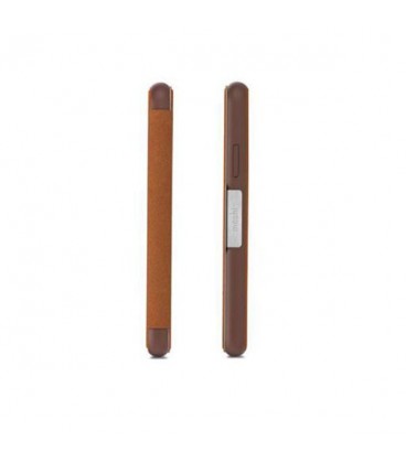 کیف کلاسوری موشی مدل sensecover caramel brown مناسب گوشی iphone x