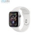 ساعت هوشمند اپل مدل Silver Aluminum Case with White Sport Band