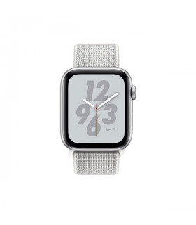 ساعت هوشمند اپل واچ سری 4 مدل Silver Aluminum Case with Summit White Nike Sport Loop