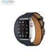 ساعت هوشمند اپل واچ سری 4 مدل Stainless Steel Case with Bleu Indigo Swift Leather Double Tour