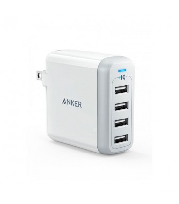 آداپتور شارژر انکر مدل Anker PowerPort 4 Lite