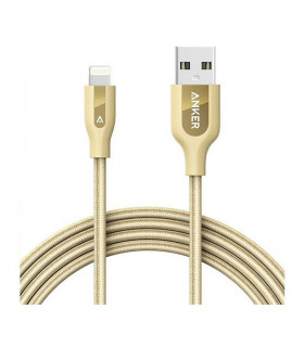 کابل تبدیل usb به لایتنینگ انکر مدل A8122 PowerLine Plus طول 1.8 متر