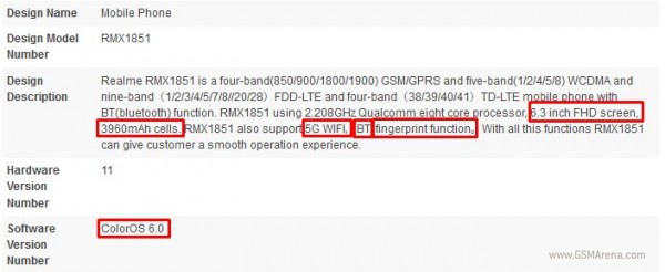 Realme 3 Pro در بنچمارک ظاهر شد