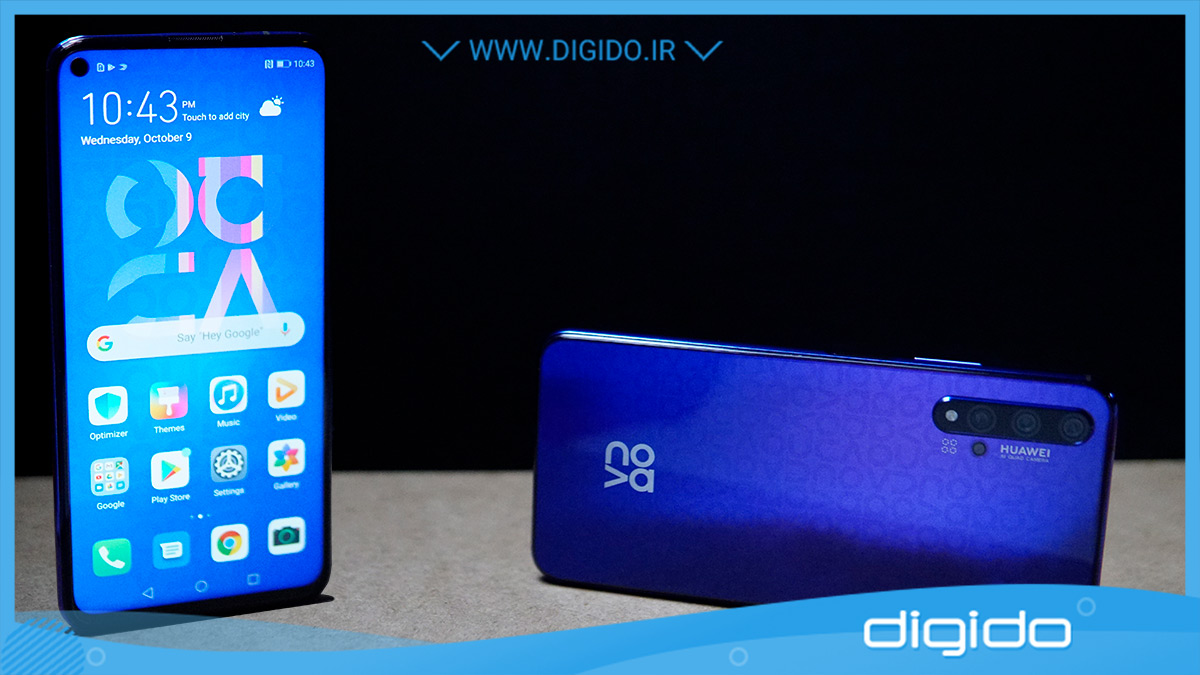 بهترین گوشی های مخصوص بانوان Nova 5T