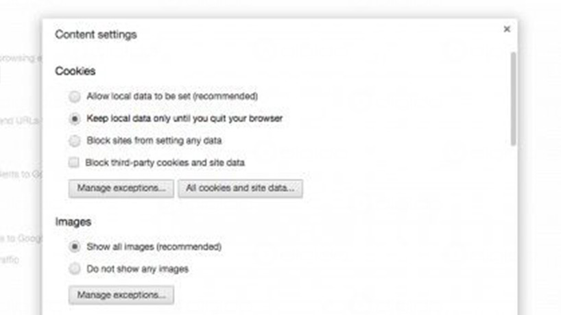 پاکسازی حافظه کش گوگل کروم
