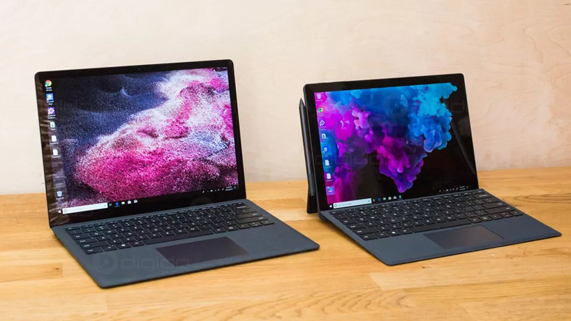 مقایسه آیپد پرو و سرفریس پرو 6 ظاهری