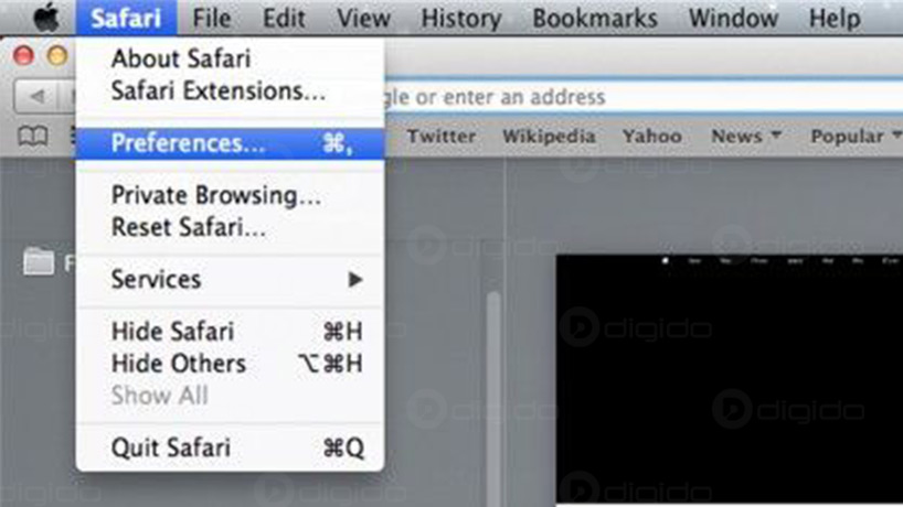 پاکسازی حافظه کش سافاری