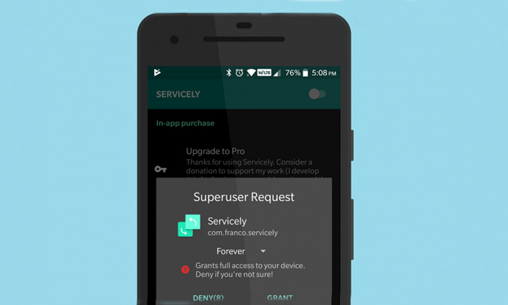 برنامه servicely