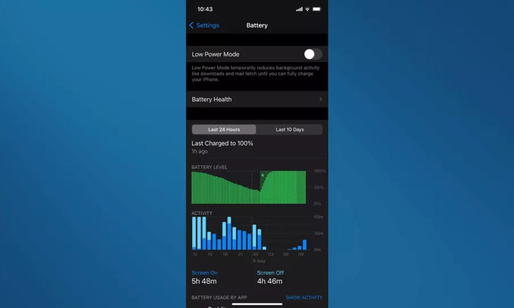 بررسی سلامت باتری