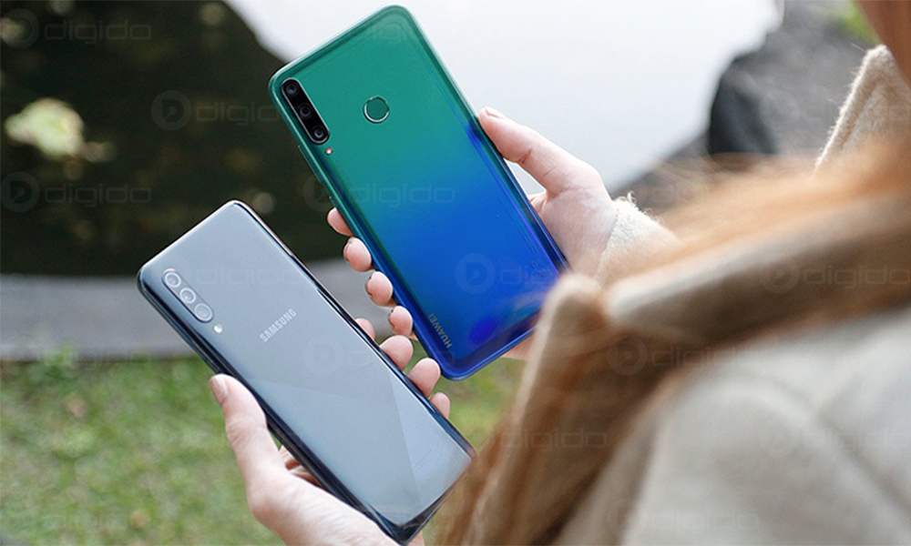 مقایسه هوآوی Y7P و گلکسی A30s a30s , y7p