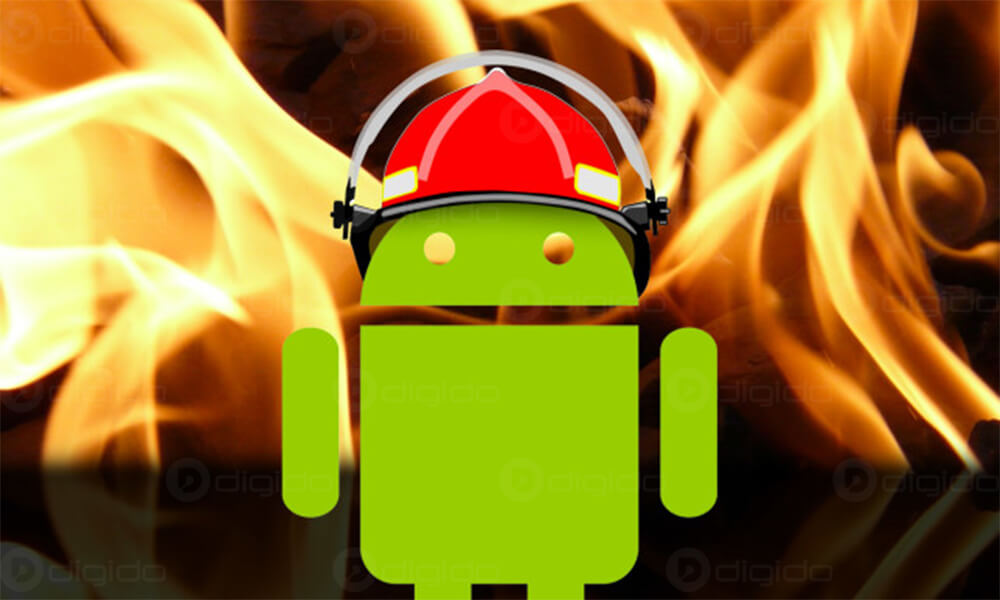 داغ شدن گوشی