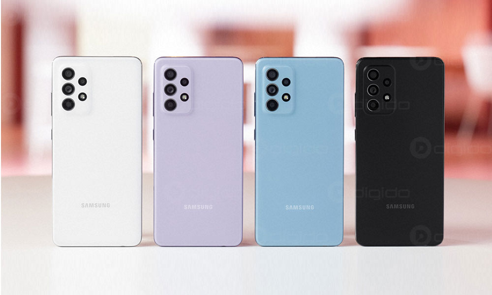 مقایسه گلکسی A72 و گلکسی A52