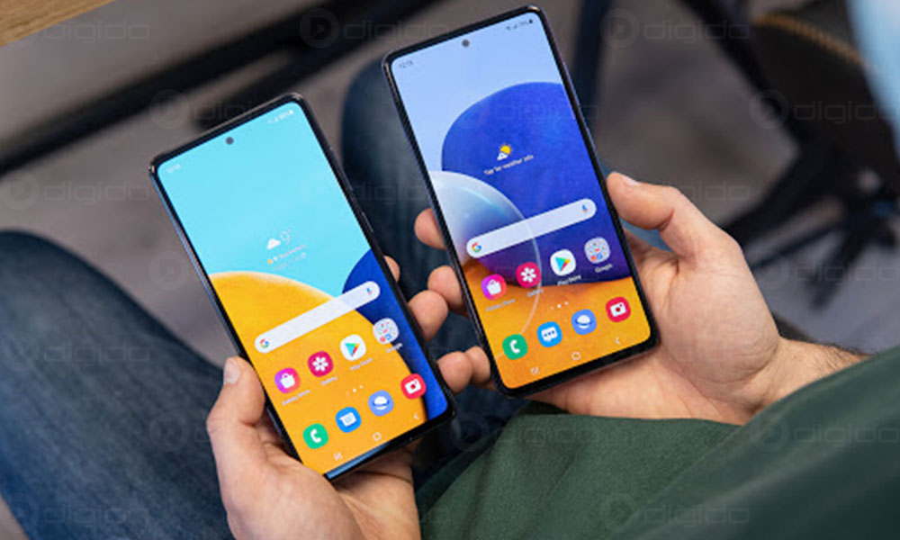 مقایسه گلکسی A72 و گلکسی A52