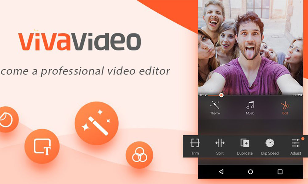 ویرایش ویدیو برای اندروید