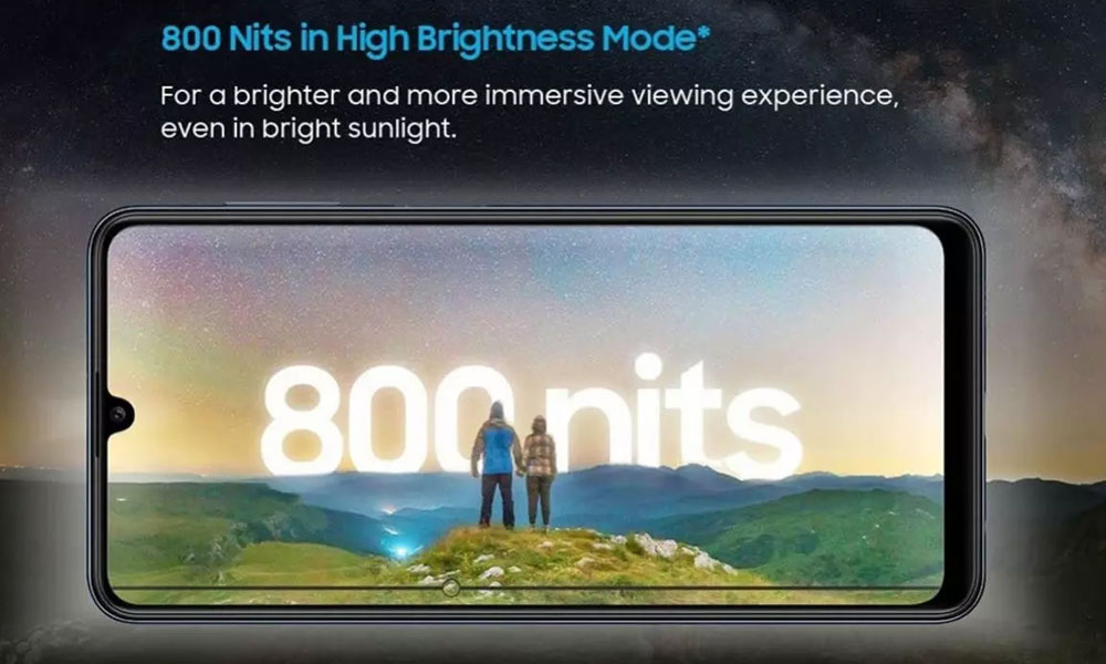 نمایشگر گلکسی M32 سامسونگ