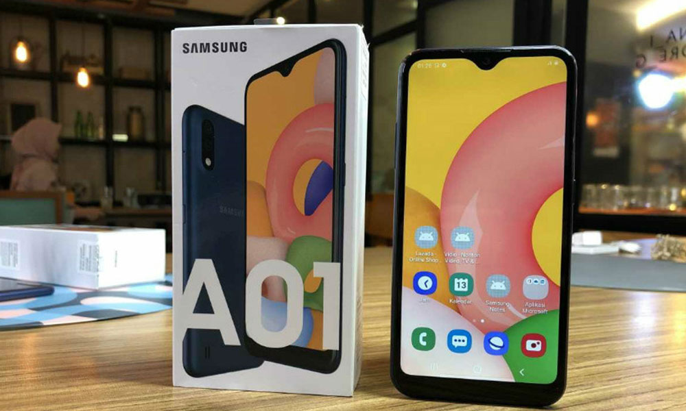مقایسه نمایشگر سامسونگ گلکسی A02s با سامسونگ گلکسی A01