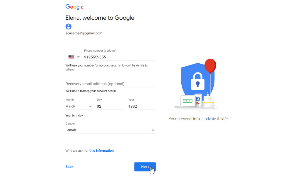 فرم اطلاعات