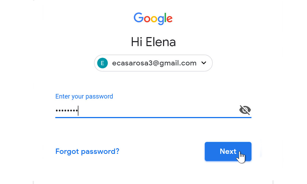 ورود به اکانت جیمیل