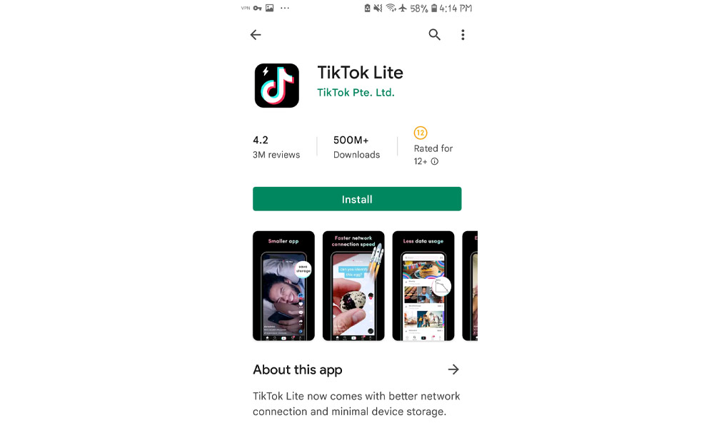 حل مشکل تبک تاک با نسخه لایت