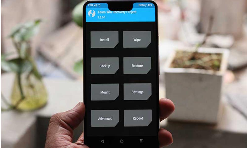 باز کردن قفل گوشی با custom recovery