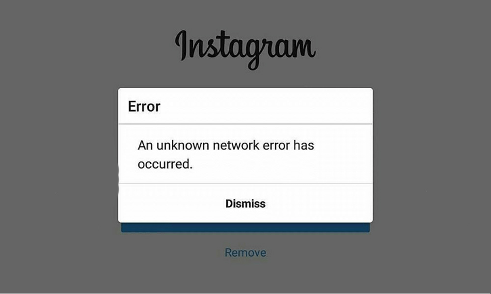 مشکل اینترنت در اینستاگرام