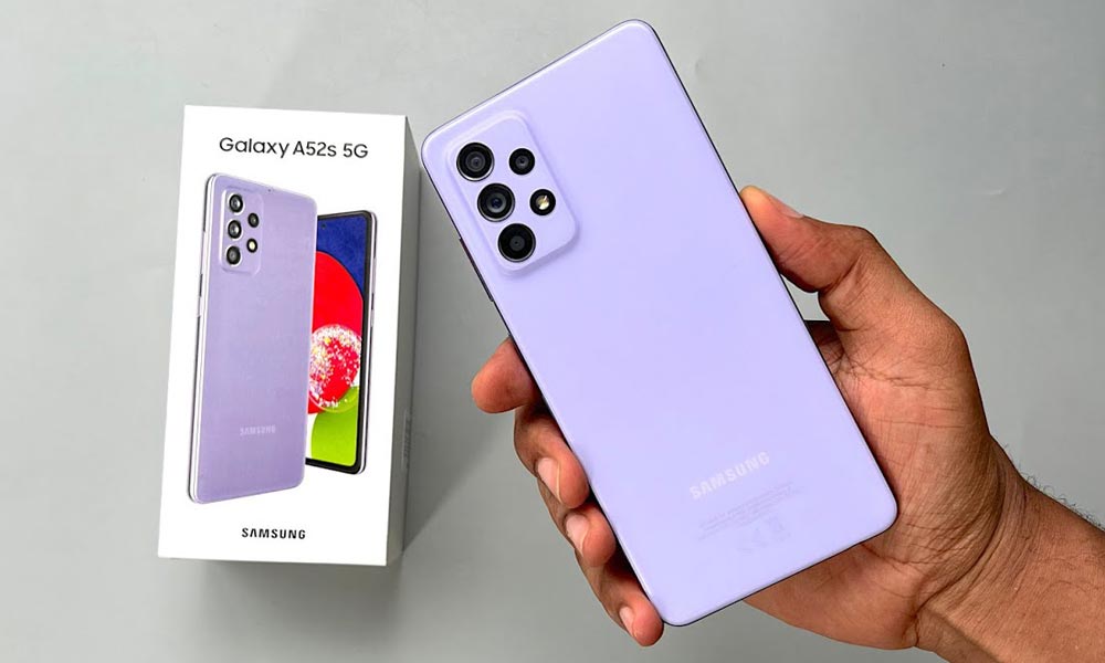 دوربین گلکسی A52s