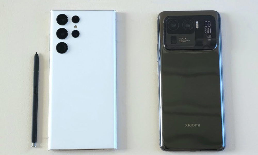 مقایسه S22 Ultra و Mi 11 Ultra