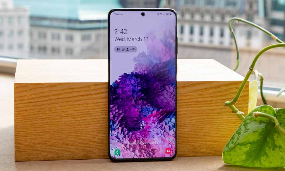 نمایشگر S20+ 5G