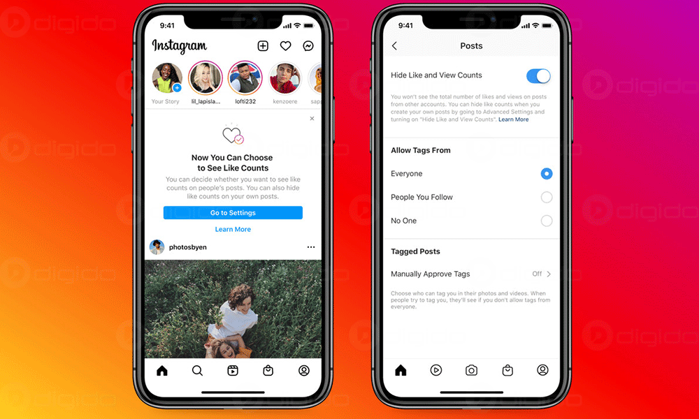 امکان مخفی کردن تعداد لایک‌ها به اینستاگرام اضافه شد