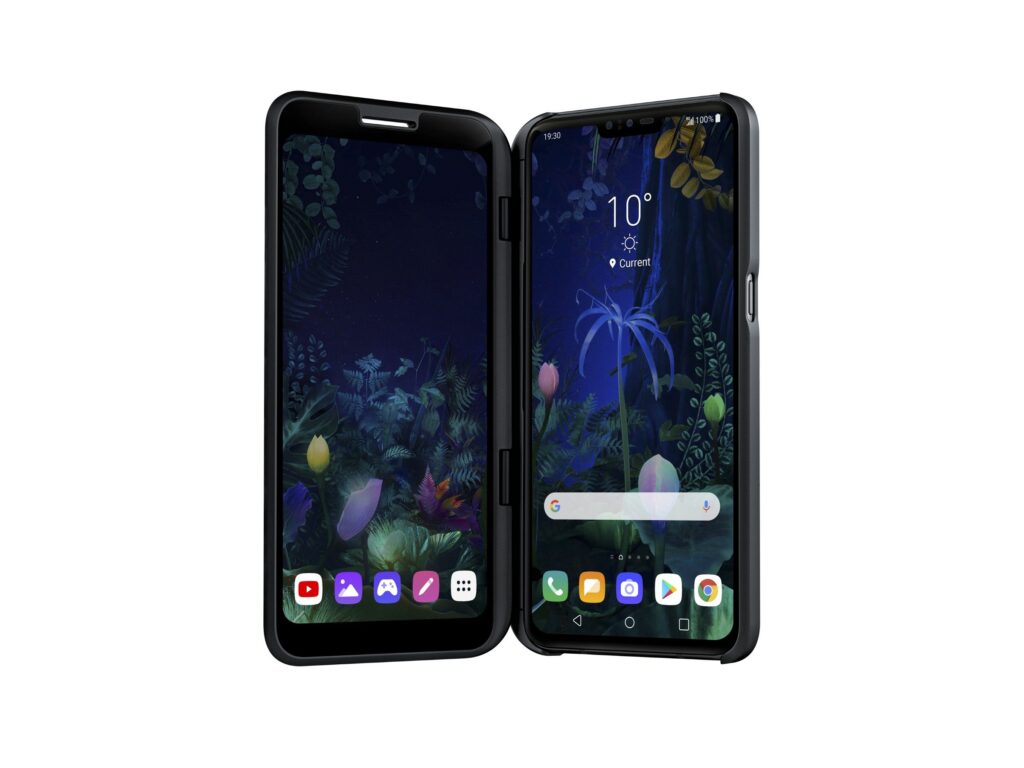 نمایشگر دوم LG V50